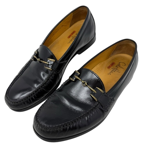 Cole Haan Nike Air American Classics Bit Loafers Black Leather Size 10.5M Men's - Picture 3 of 14